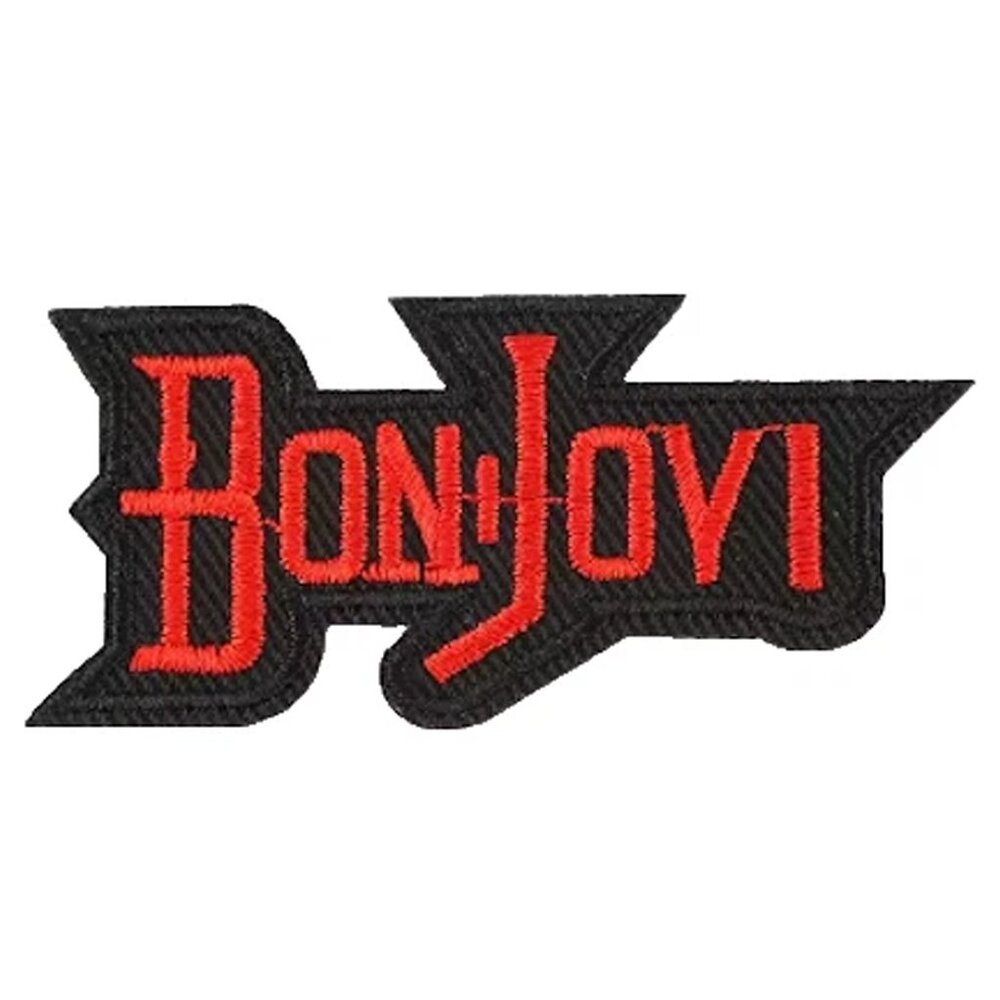 3/$15: BON JOVI Rock and Roll Music Band Iron-On Sew-On Embroidered Patch